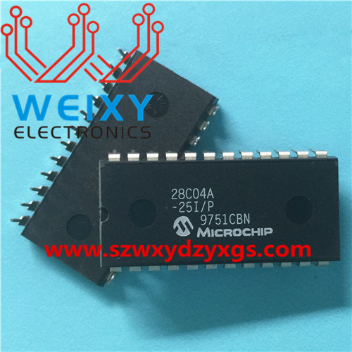 28C04A-25I/P Memory chip for mileage records of excavator