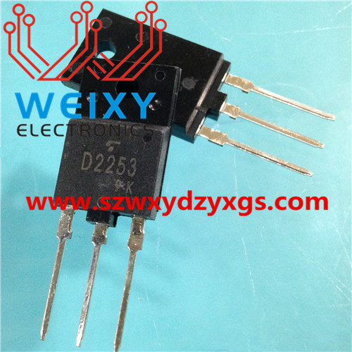 D2253  commonly used vulnerable driver chip for excavator ECU
