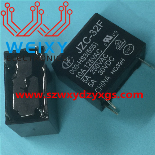 JZC-32F 009-HS3(555)  commonly used vulnerable relay for automotive BCM