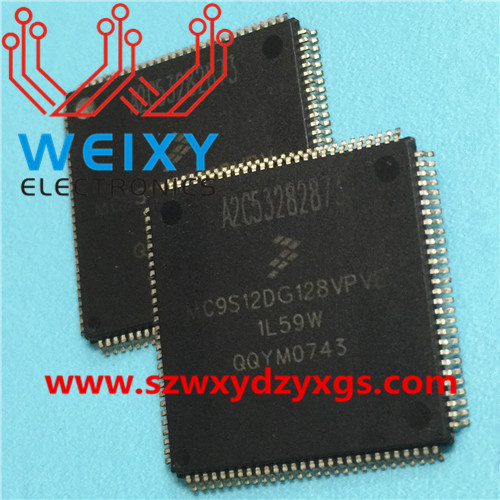 MC9S12DG128VPVE 1L59W commonly used vulnerable MCU memory chip for Mercedes-Benz EIS