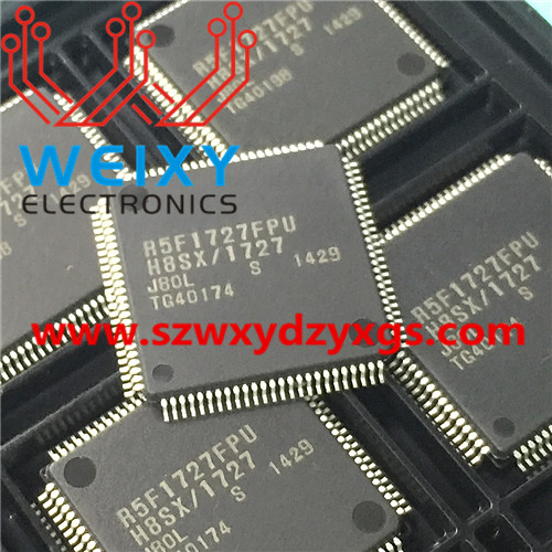 R5F1727FPU  commonly used MCU chip for Toyota airbag control unit