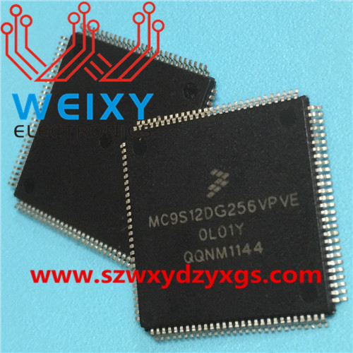 MC9S12DG256VPVE 0L01Y commonly used vulnerable MCU memory chip for Mercedes-Benz EIS