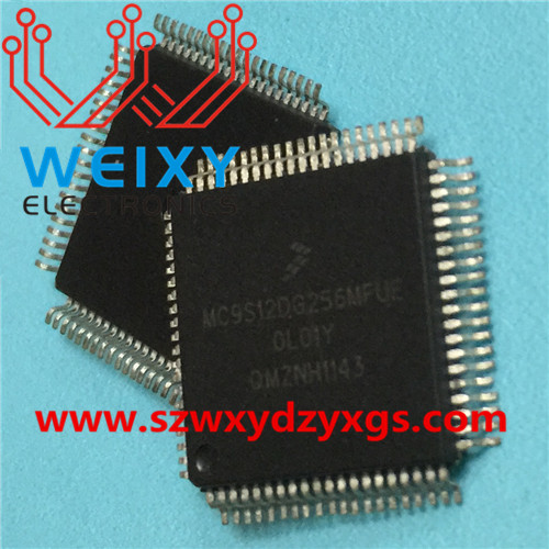 MC9S12DG256MFUE 0L01Y commonly used vulnerable MCU chip for Audi J518 direction lock board