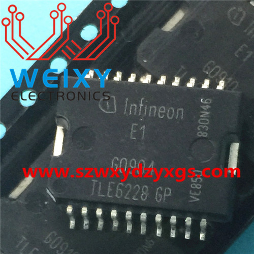 TLE6228GP  commonly used vulnerable drive chip for Mitsubishi ECU