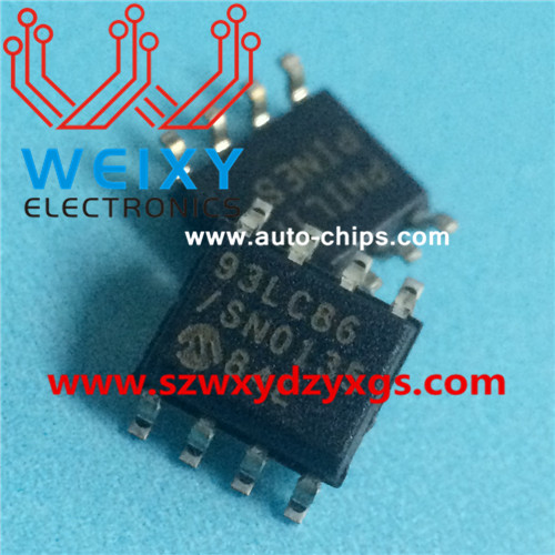 93LC86 SOIC8 Commonly used vulnerable EEPROM chips
