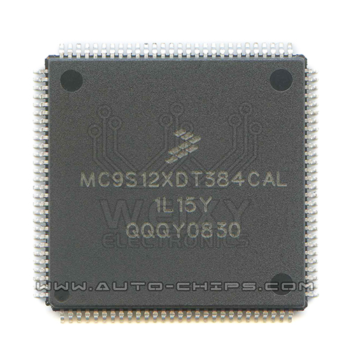 MC9S12XDT384CAL 1L15Y commonly used vulnerable flash chip for automotive MCU