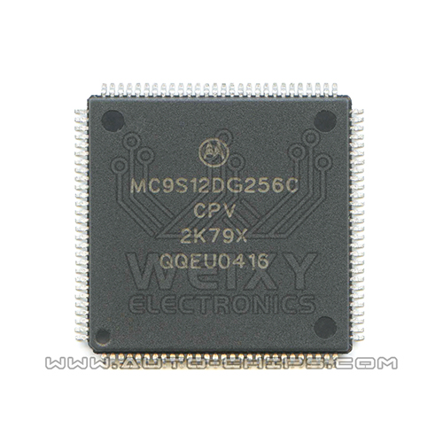 MC9S12DG256CCPV 2K79X commonly used vulnerable MCU chip for BMW CAS2 plus