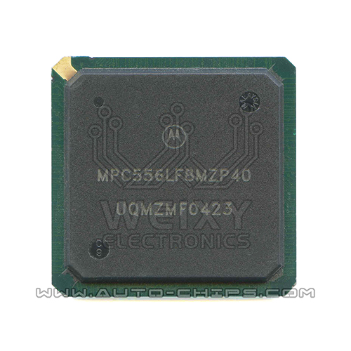 MPC556LF8MZP40  commonly used vulnerable MCU chip for Bosch ECU