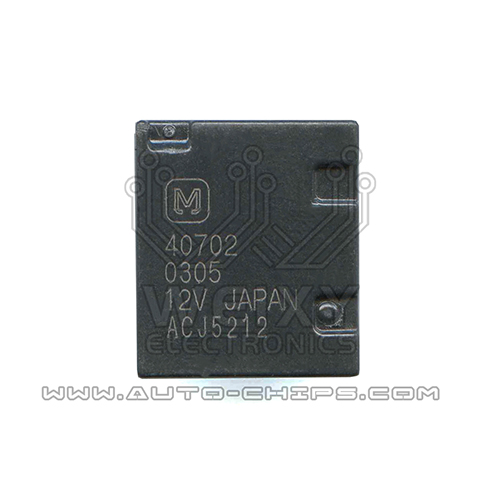 ACJ5212  commonly used vulnerable relays for Car BCM