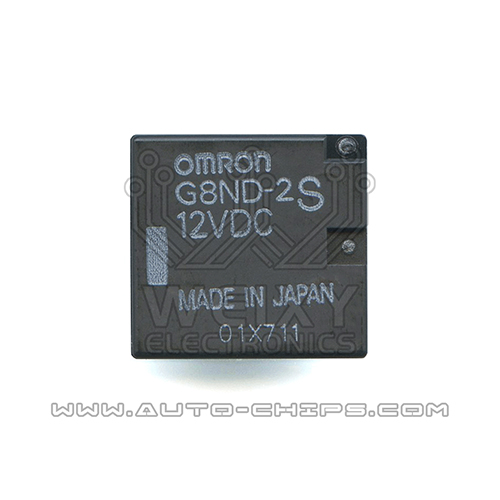 G8ND-2S 12VDC  Commonly used vulnerable hand break relay for BMW EMF