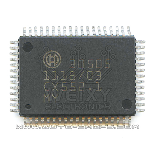 30505 commonly used vulnerable driver for Bosch ECU