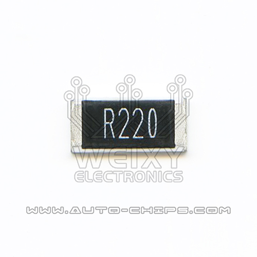 R220 resistor use for automotives
