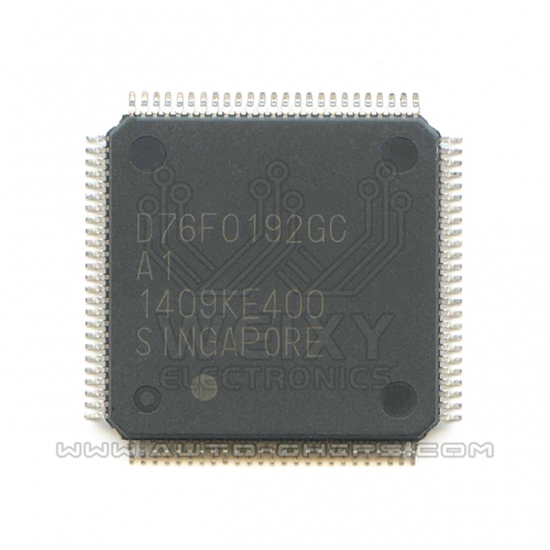 D76F0192GC A1 MCU chip use for automotives