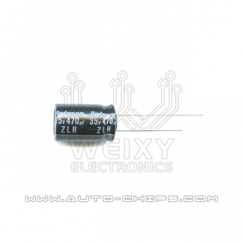 35v 470uf capacitor use for automotives