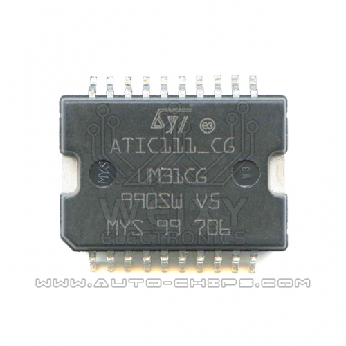 ATIC111-CG UM31CG  Commonly used vulnerable driver chip for automotive ECU