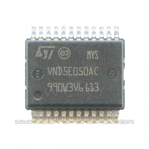 VND5E050AC driver chips for volkswagen BCM Turn light