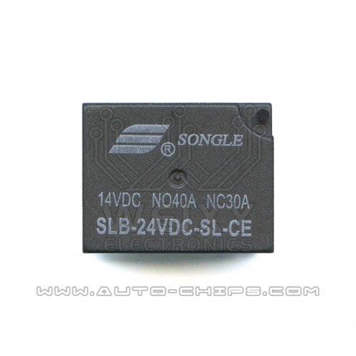 SLB-24VDC-SL-CE  commonly used vulnerable relay for automotive BCM