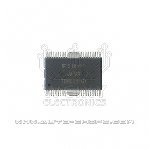 TB9003FG   Vulnerable chip for toyota air-conditioner control unit panel