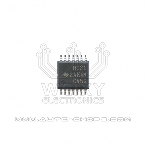 HC21  commonly used vulnerable chip for automobiles