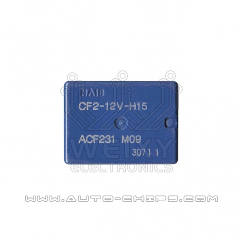 CF2-12V-H15 ACF231 relay use for automotives BCM