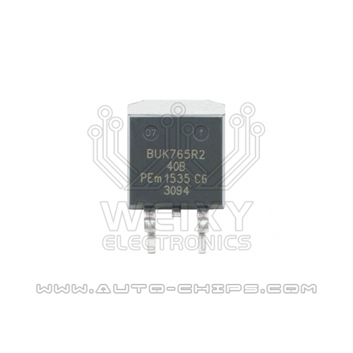 BUK765R2-40B  commonly used vulnerable driver chips for BMW DME