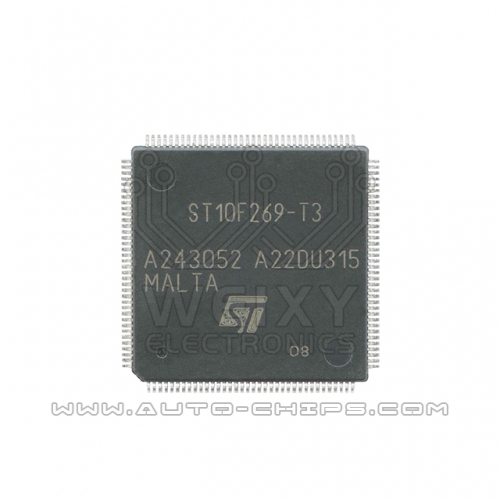 ST10F269-T3  commonly used vulnerable MCU chips for car ECU