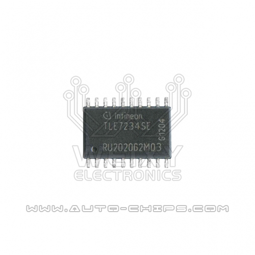 TLE7234SE commonly used vulnerable driver chip for automobiles