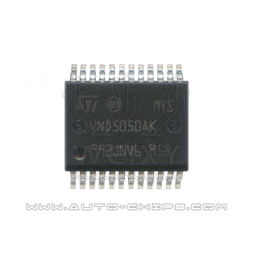 VND5050AK  commonly used vulnerable tail lamp driver IC for automotives' BCM