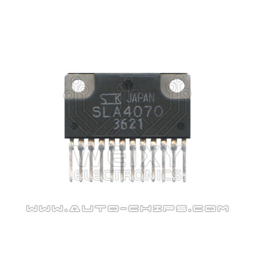SLA4070    commonly used vulnerable driver IC for Toyota ECU