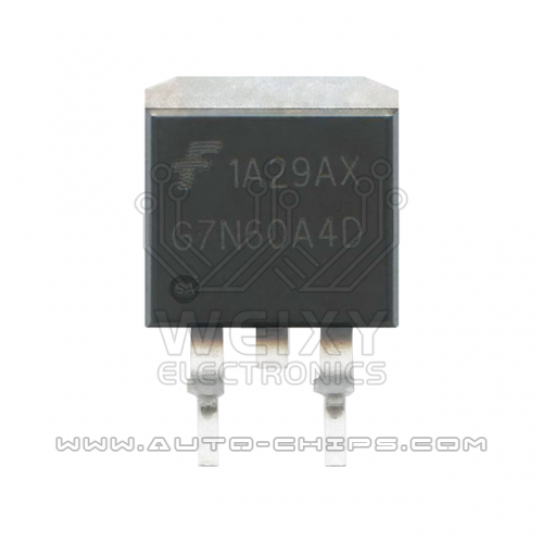 G7N60A4D   Commonly used vulnerable field-effect transistor for car ECU