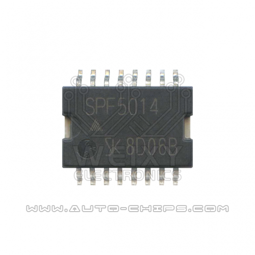 SPF5014  Vulnerable chip for toyota air-conditioner control unit panel