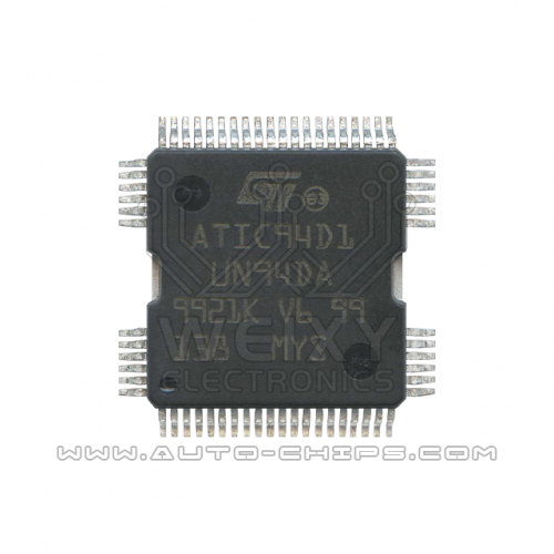 ATIC94D1 UN94DA  commonly used vulnerable fuel injection driver chip for Bosch ECU