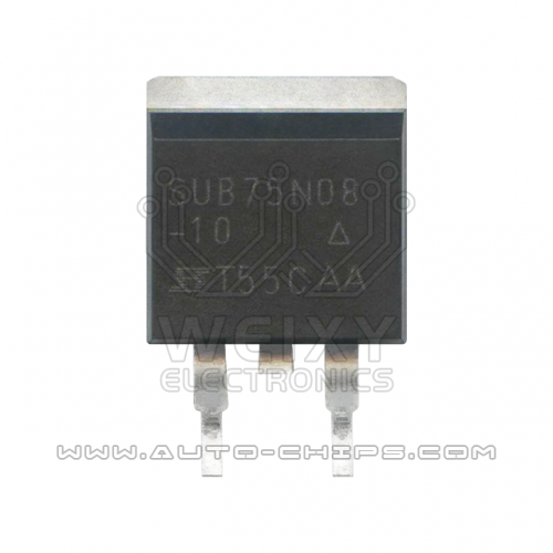 SUB75N08-10 chip use for Automotives