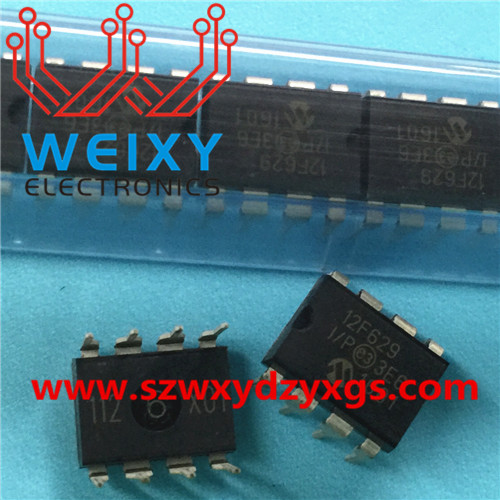 12F629-I/P memory chip for mileage records of automobiles
