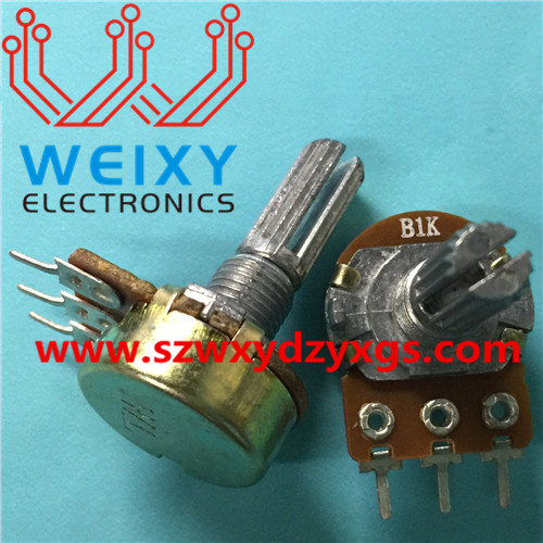 B1K  commonly used potentiometer for Car audio amplifier