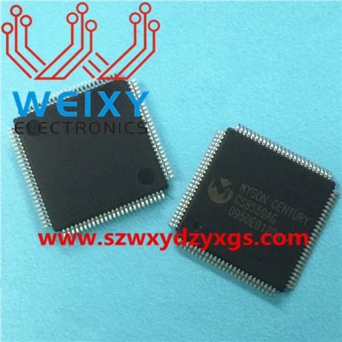 CS8559AG  commonly used vulnerable chips for automotive stero and amplifier