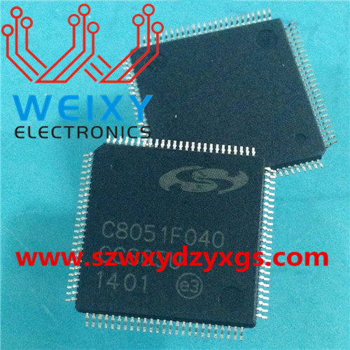 C8051F040  commonly used vulnerable chip for automobiles