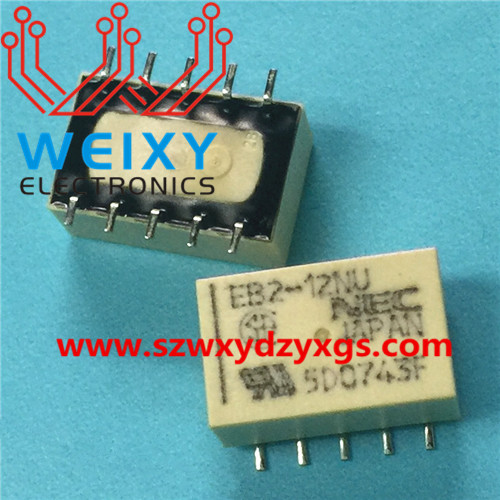 EB2-12NU  commonly used vulnerable relay for automotive BCM