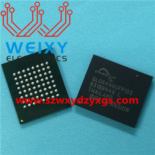 GL064N90FFI02 Commonly used vulnerable BGA chip for  for automobiles amplifier & audio