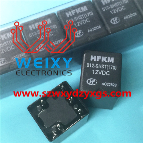 HFKM 012-SHST(170)-12VDC  commonly used vulnerable relay for automotive BCM