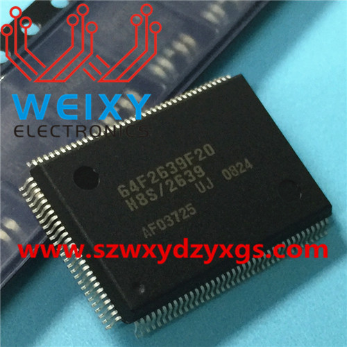 64F2639F20 commonly used vulnerable MCU chips for car ECU