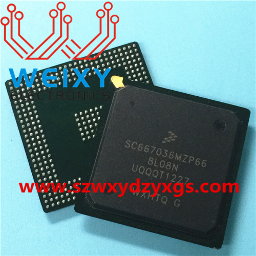 SC667036MZP66 8L08N   commonly used vulnerable MCU chips for car ECU