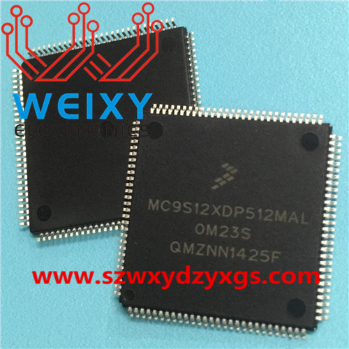 MC9S12XDP512MAL 0M23S commonly used vulnerable MCU chip for BMW CAS3 plus