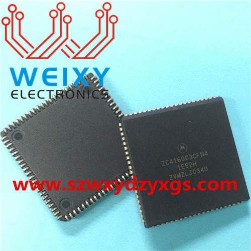 ZC416003CFN4 1E62H   Commonly used vulnerable flash chip for automobiles