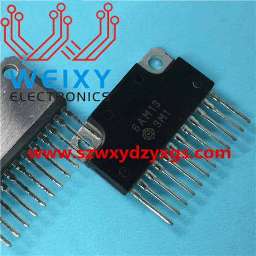 6AM13   Commonly used Vulnerable chips for automotive audio and amplifier