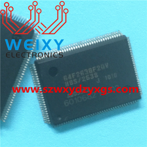 64F2638F20V commonly used vulnerable MCU chips for car ECU