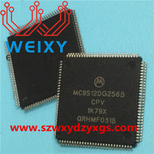 Microprocessore HCS12 MC9S12DG256CFUE, CHP MCU HCS12 02, SMD, QFP80