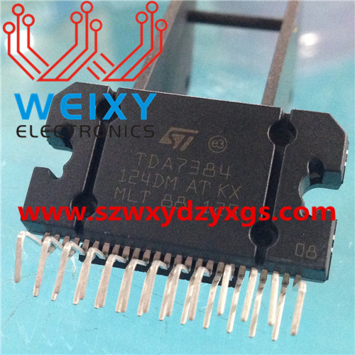 TDA7384  Vulnerable chips for amplifier of automobiles