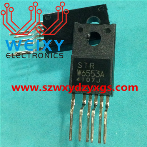 STRW6553A   Commonly used vulnerable power supply driver chip for automotive ECU