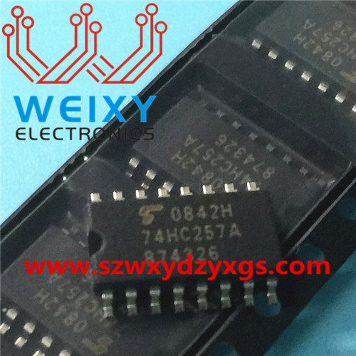 74HC257A  commonly used vulnerable driver chips for excavator ECM